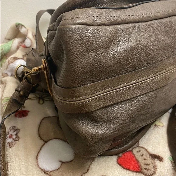 Chloe Brown Leather Shoulder Bag - Picture 9 of 17